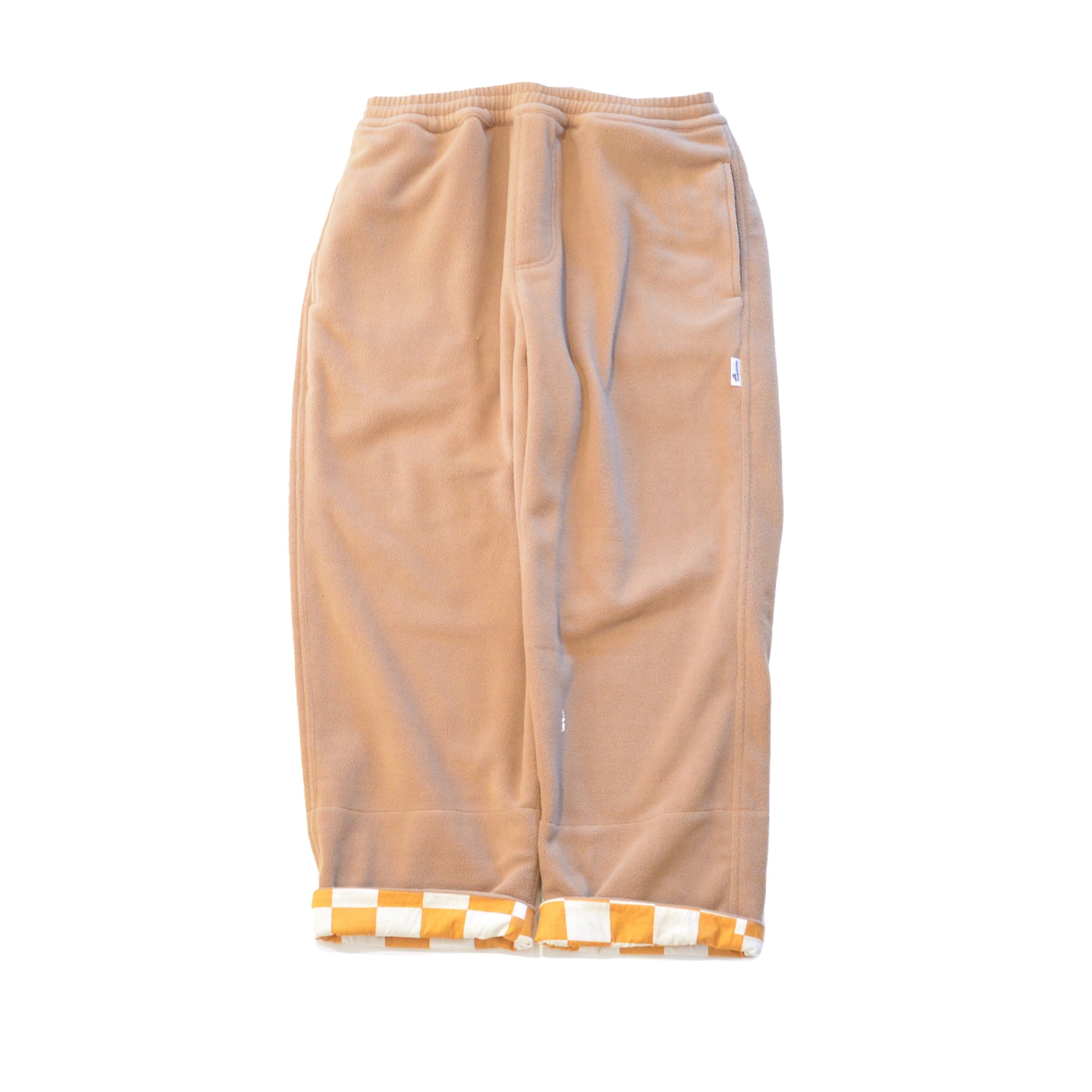 RECYCLED POLYESTER FLEECE Pants Beige