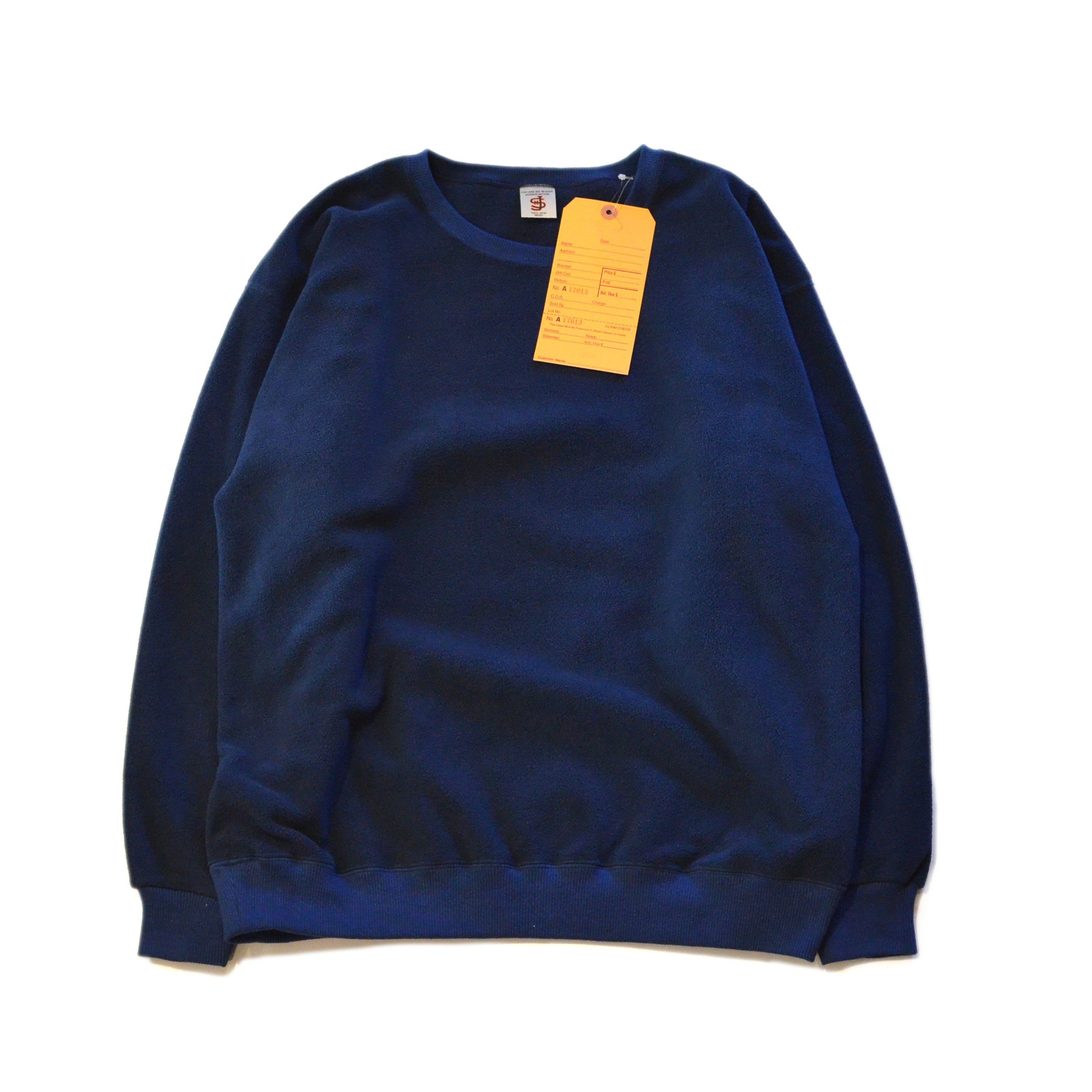 RECYCLED POLYESTER FLEECE Sweat Navy