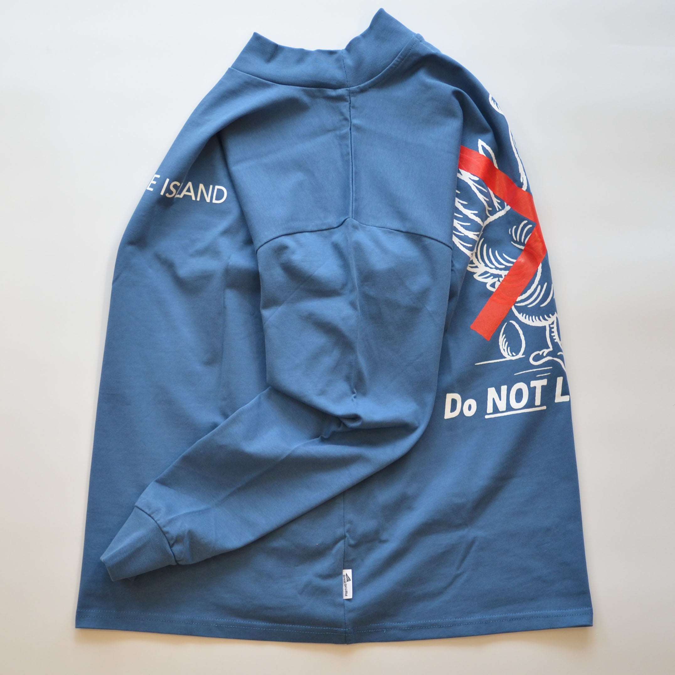 Chicken Laying Egg Mockneck L/S