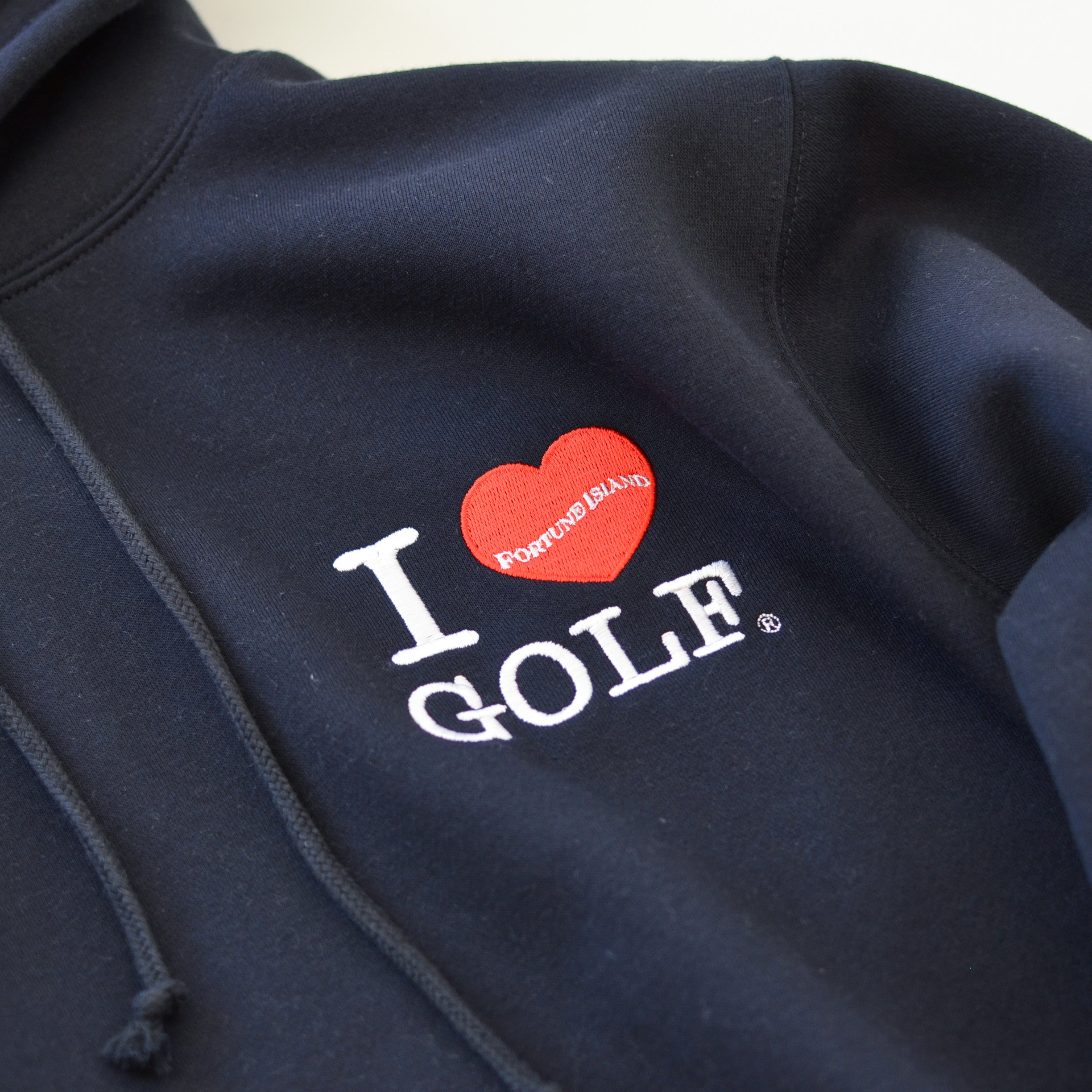 "I LOVE GOLF" HOODIE
