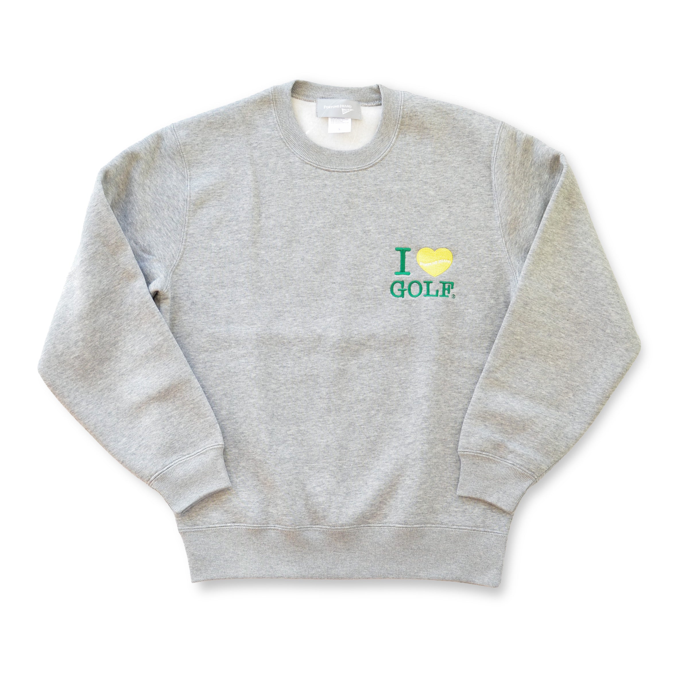 "I LOVE GOLF" CREW NECK