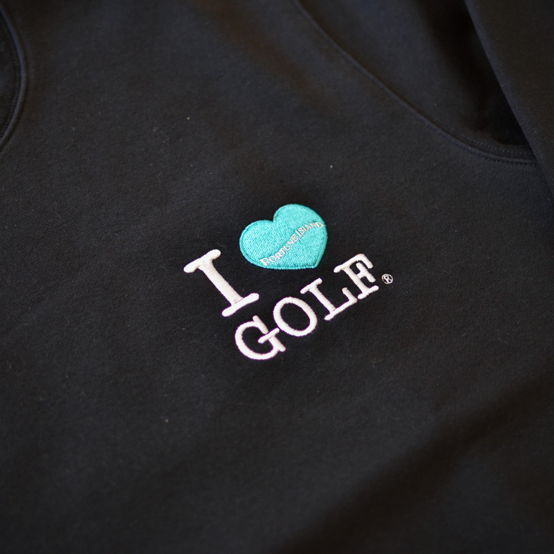 "I LOVE GOLF" CREW NECK