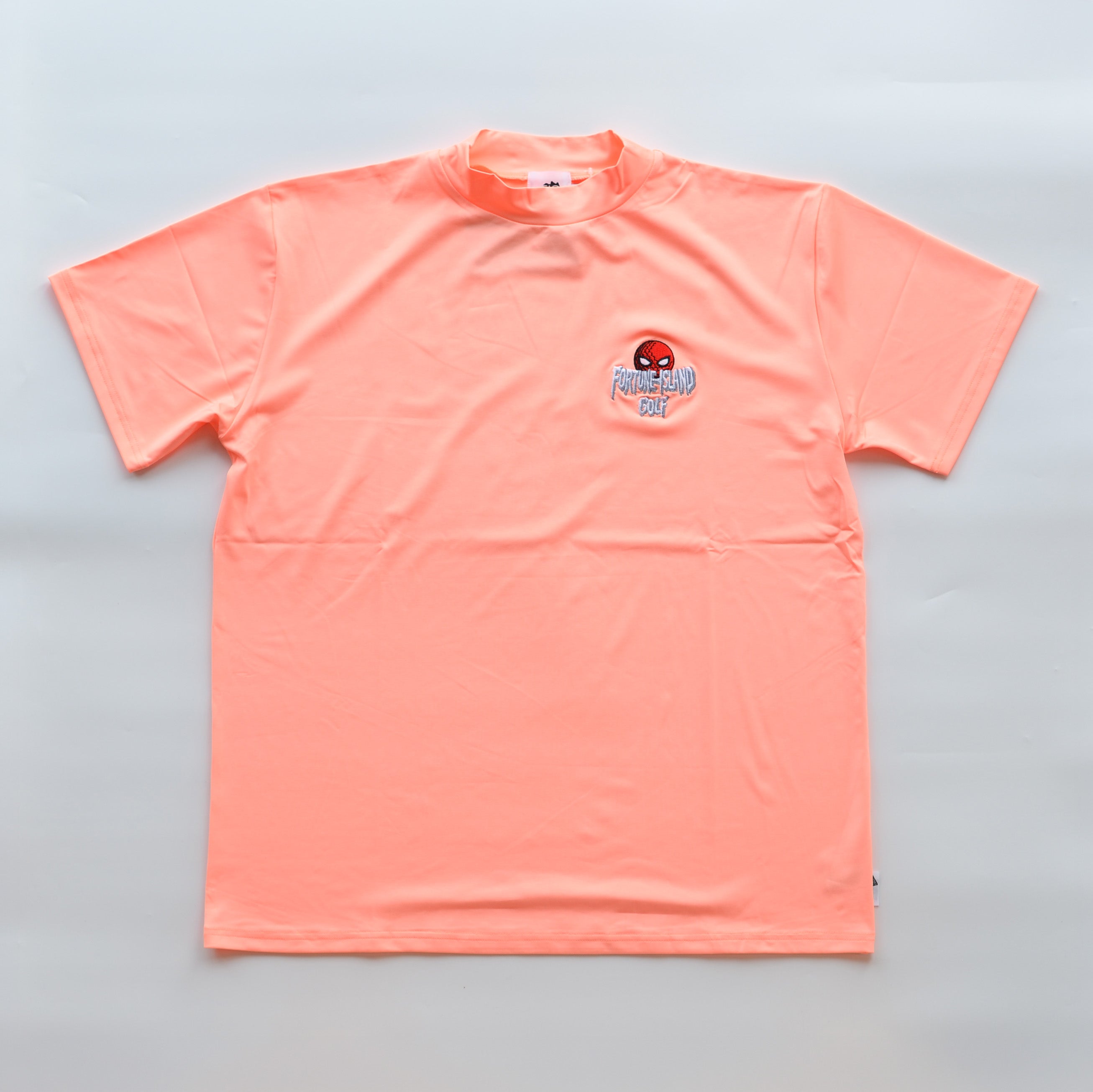 RED HERO MOCK NECK