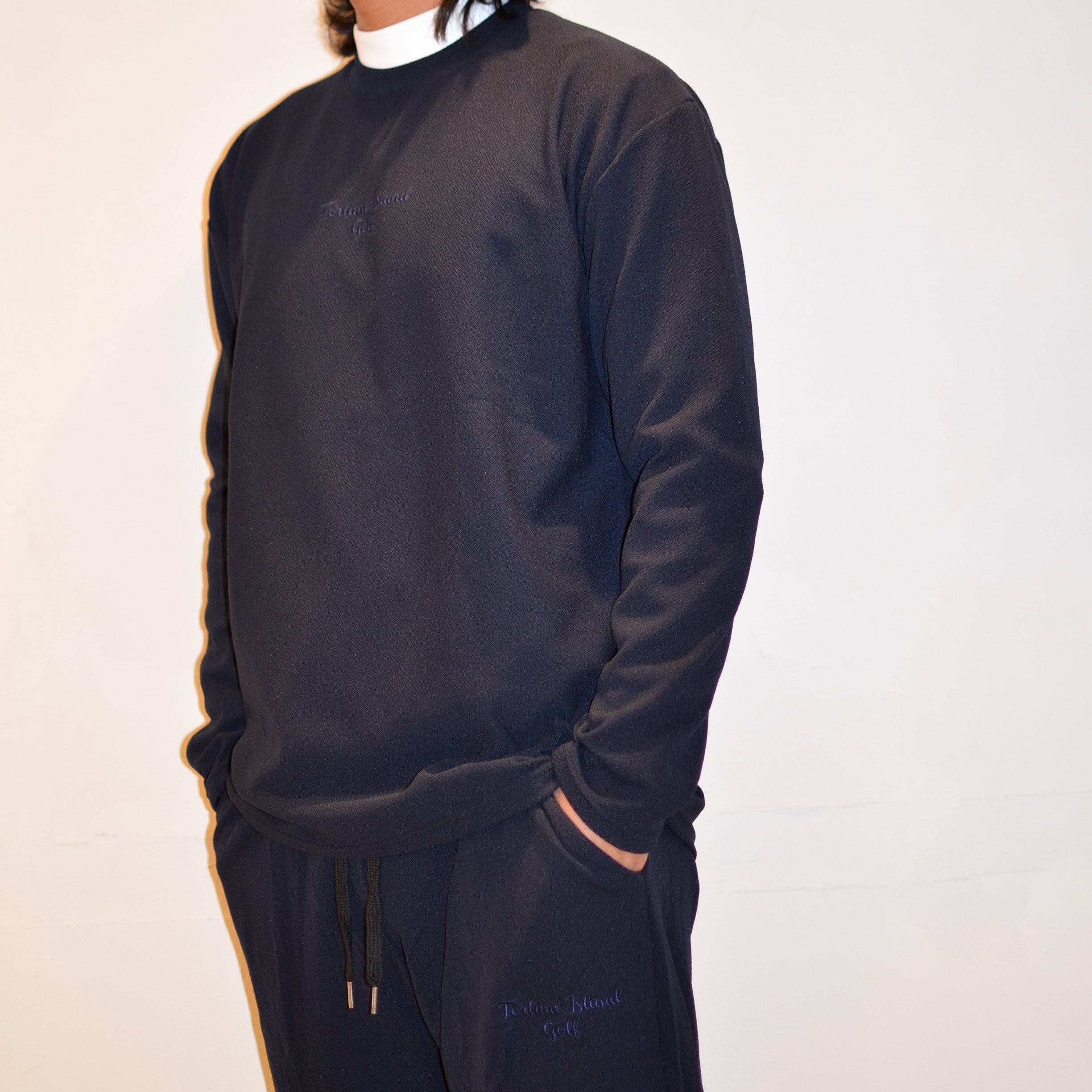 SMOOTH JERSEY L/S Navy