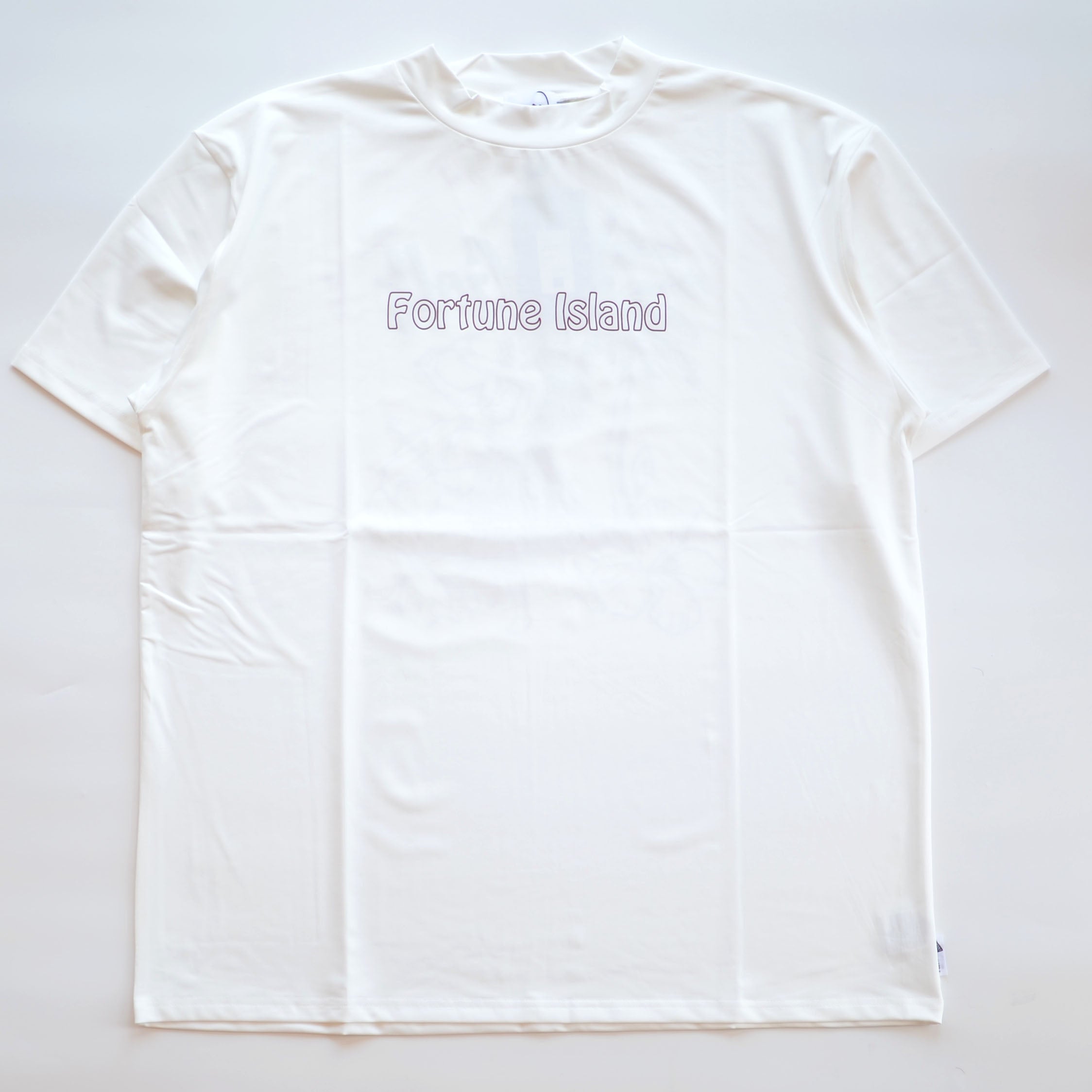 HULA IS PLAYING GOLF MOCK NECK S/S