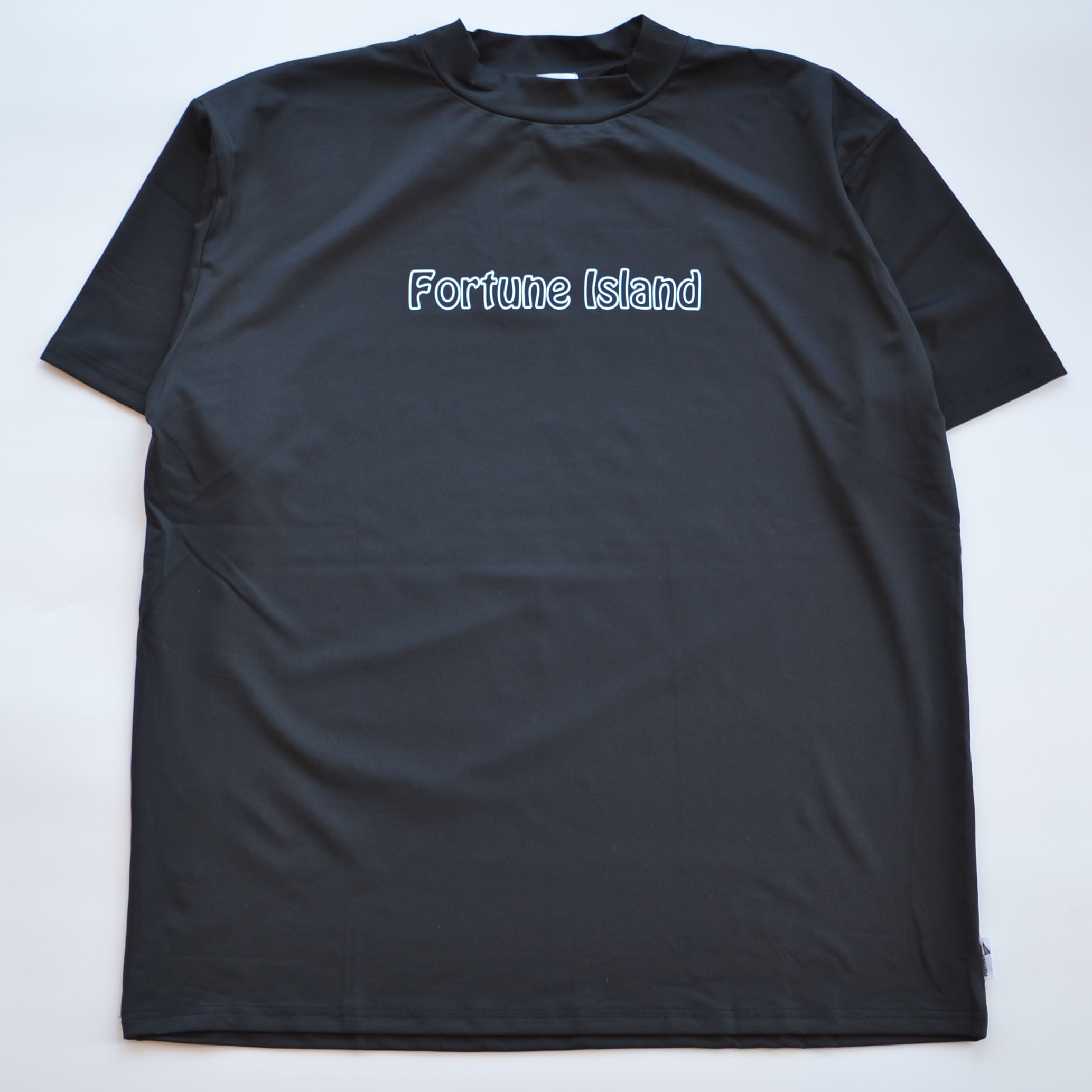 HULA IS PLAYING GOLF MOCK NECK S/S