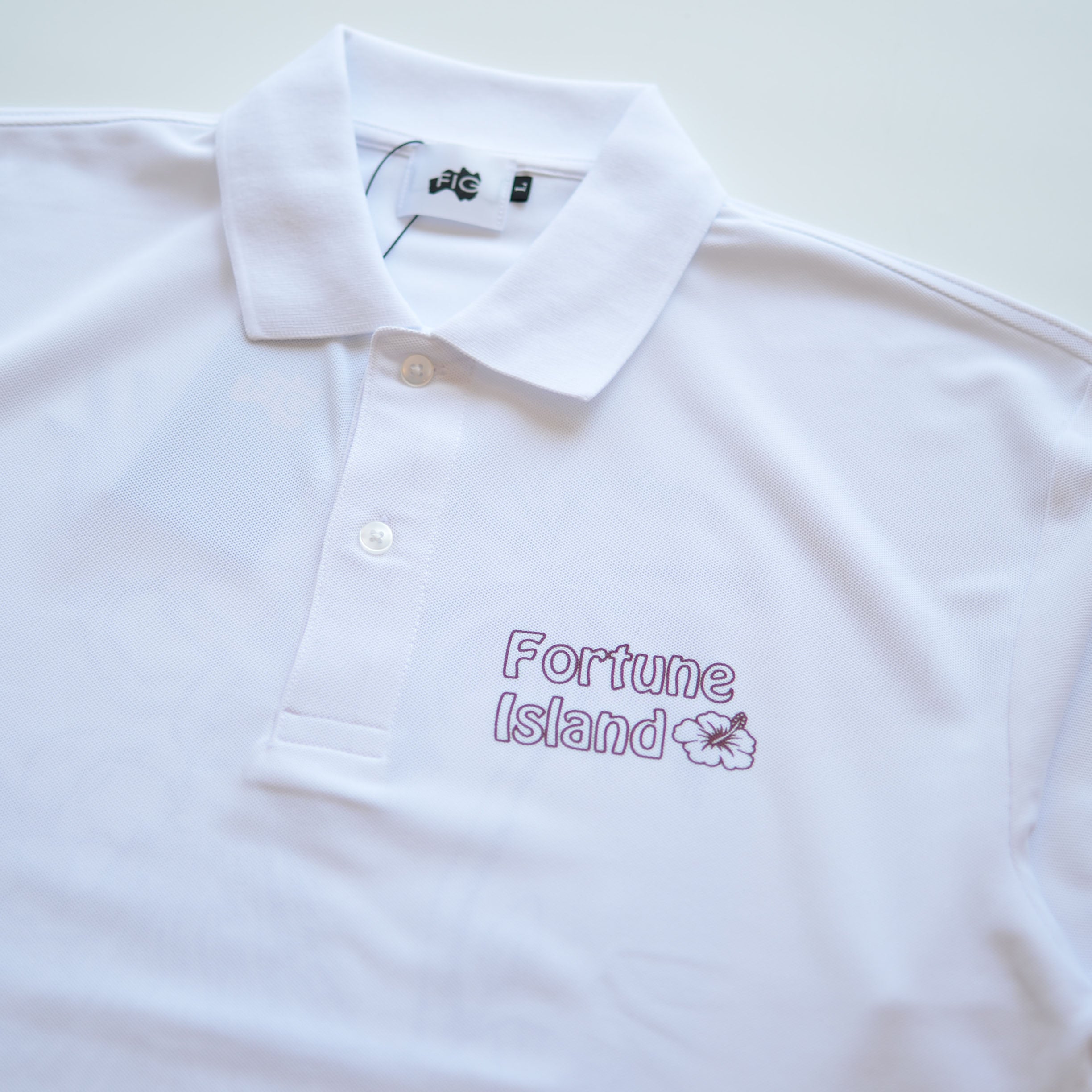 "HULA IS PLAYING GOLF POLO S/S"