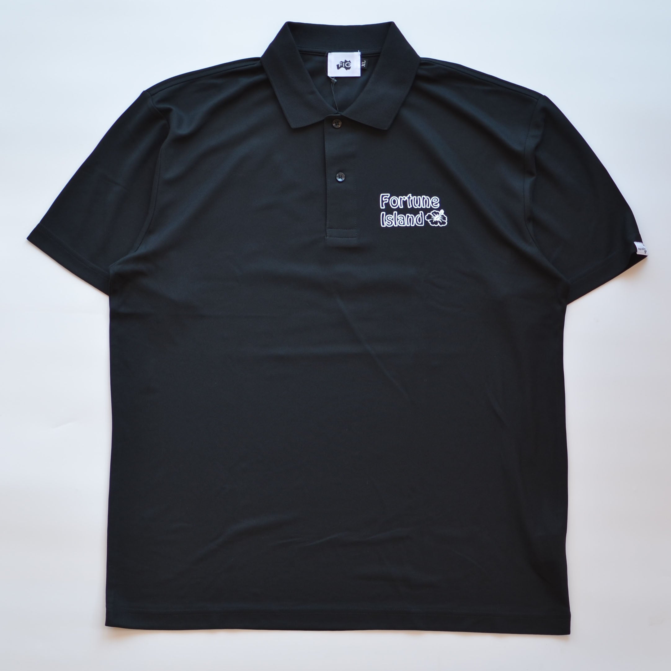 FORTUNE ISLAND GOLF "HULA IS PLAYING GOLF POLO S/S"