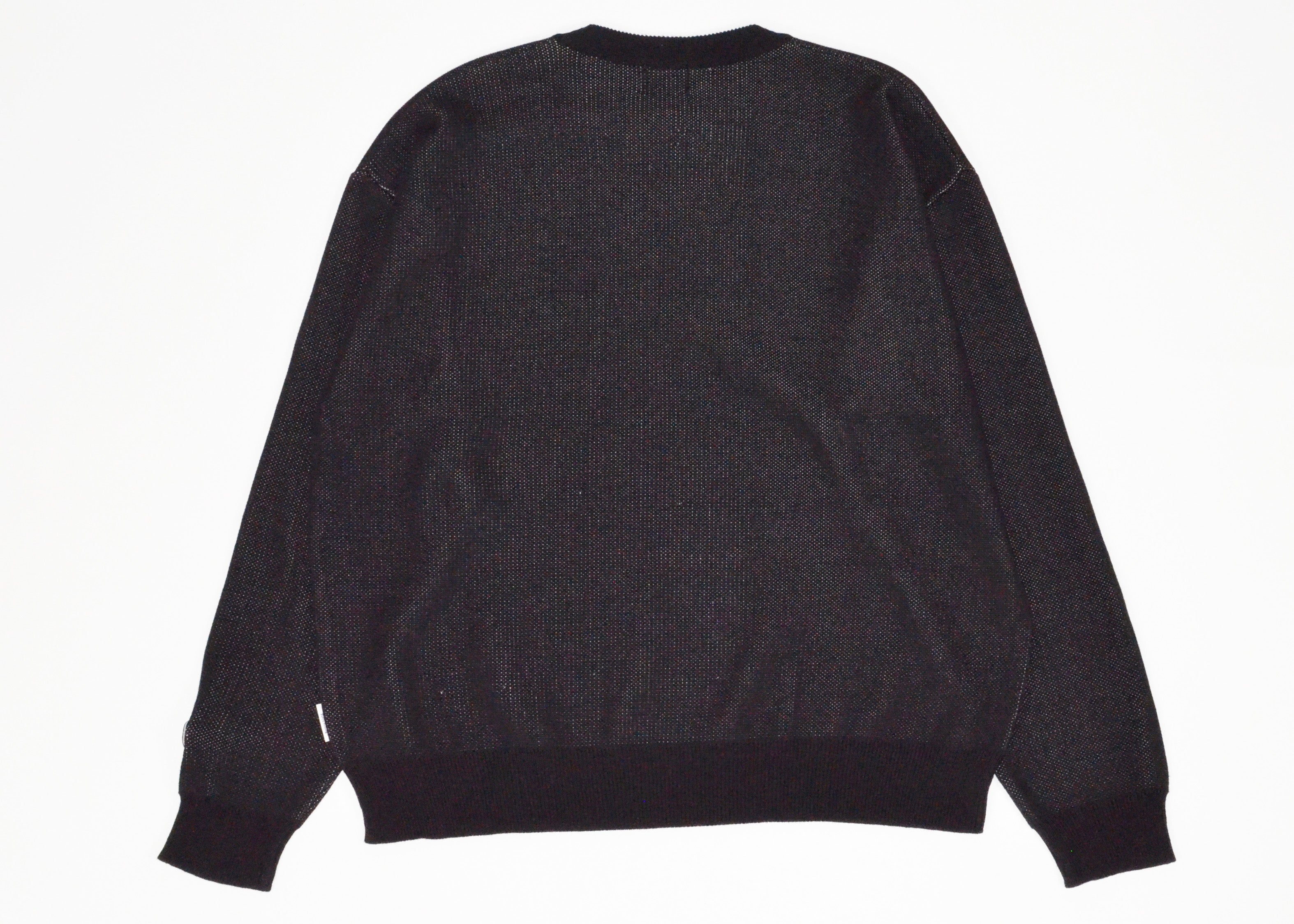 Jacquard FIG Logo Knit　BLACK