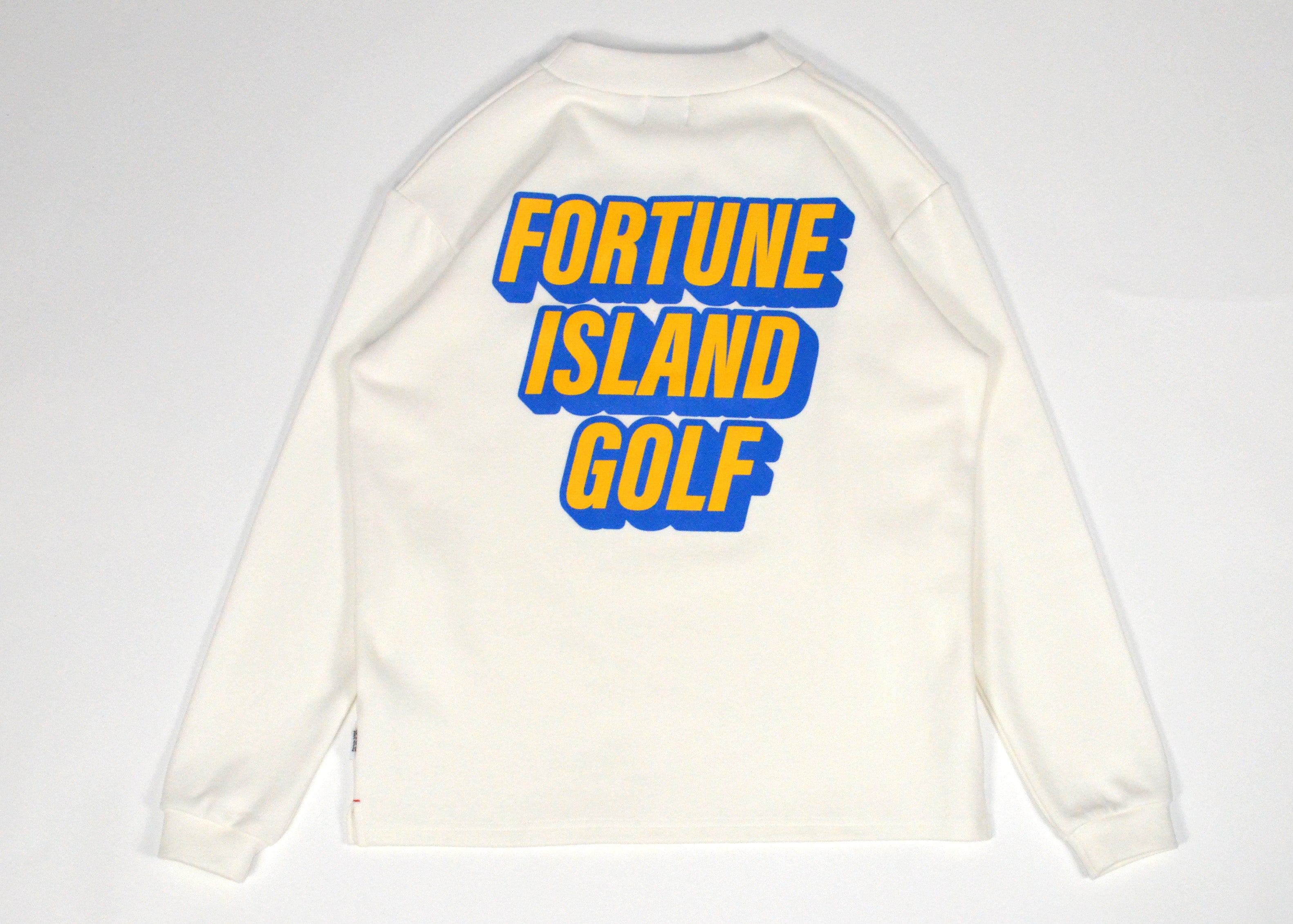 Impact Mock Neck L/S Tee White