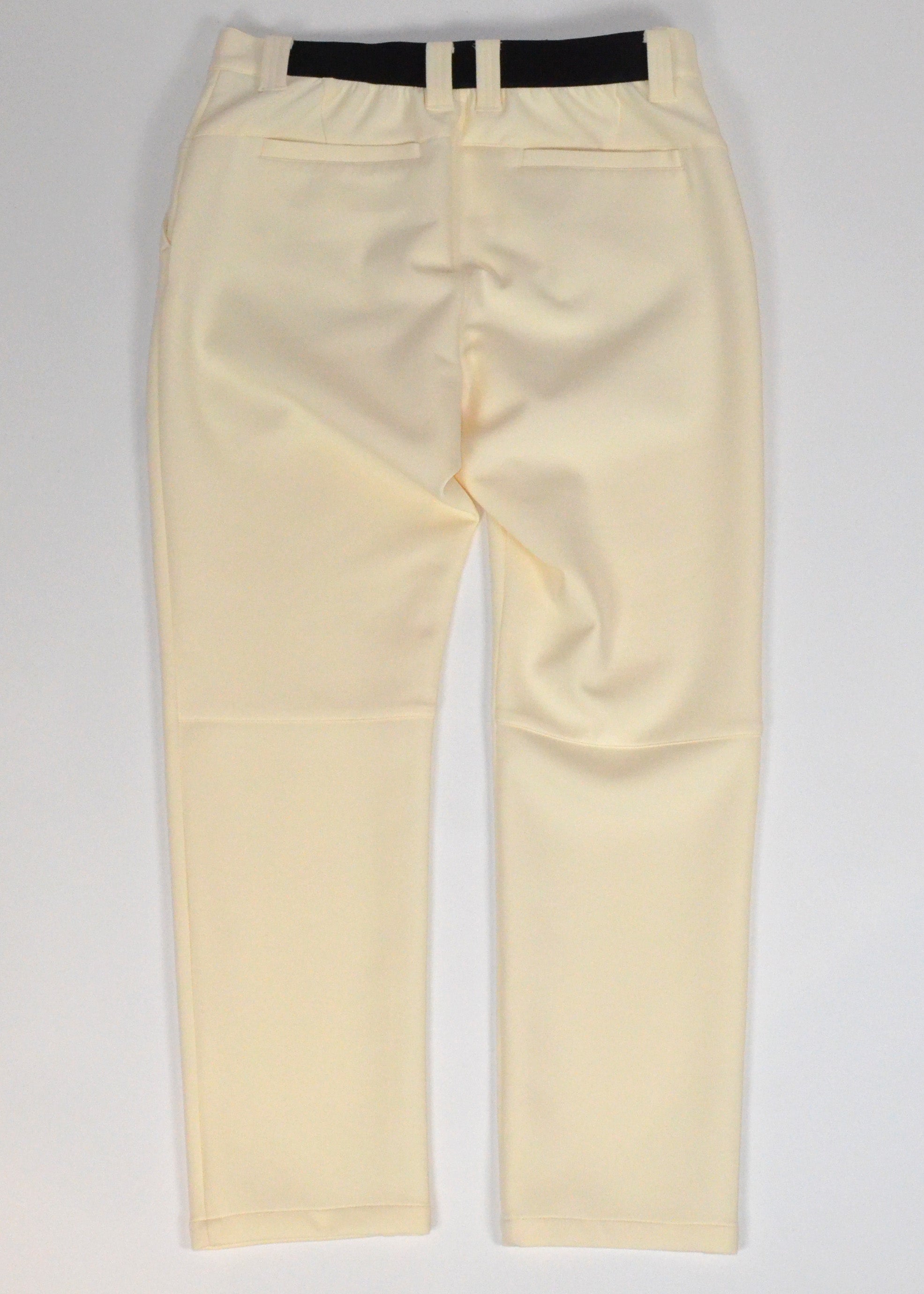 Stretch Jersey Pants White