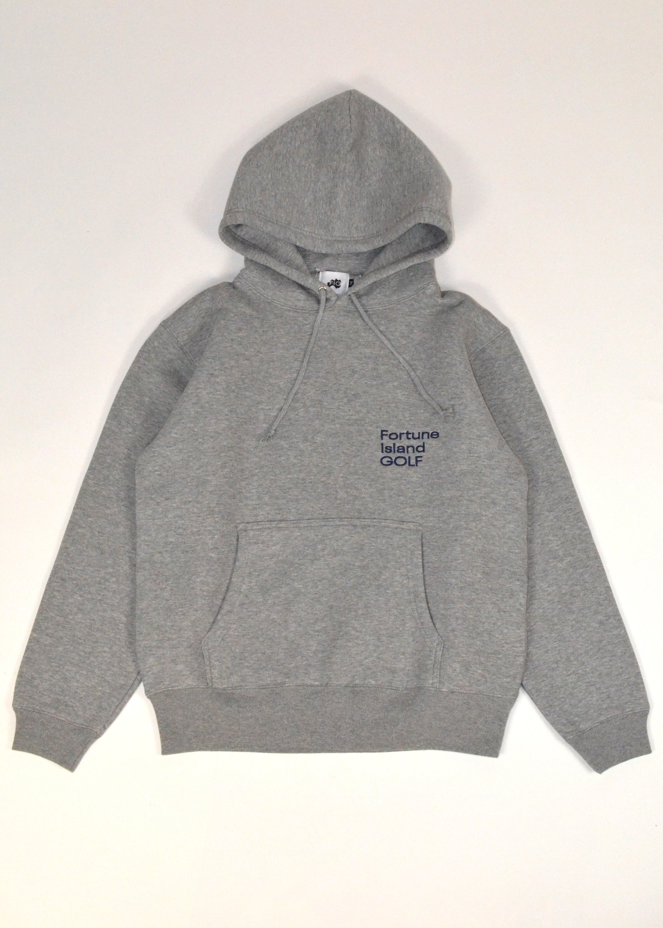 Logo Hood Sweat Gray