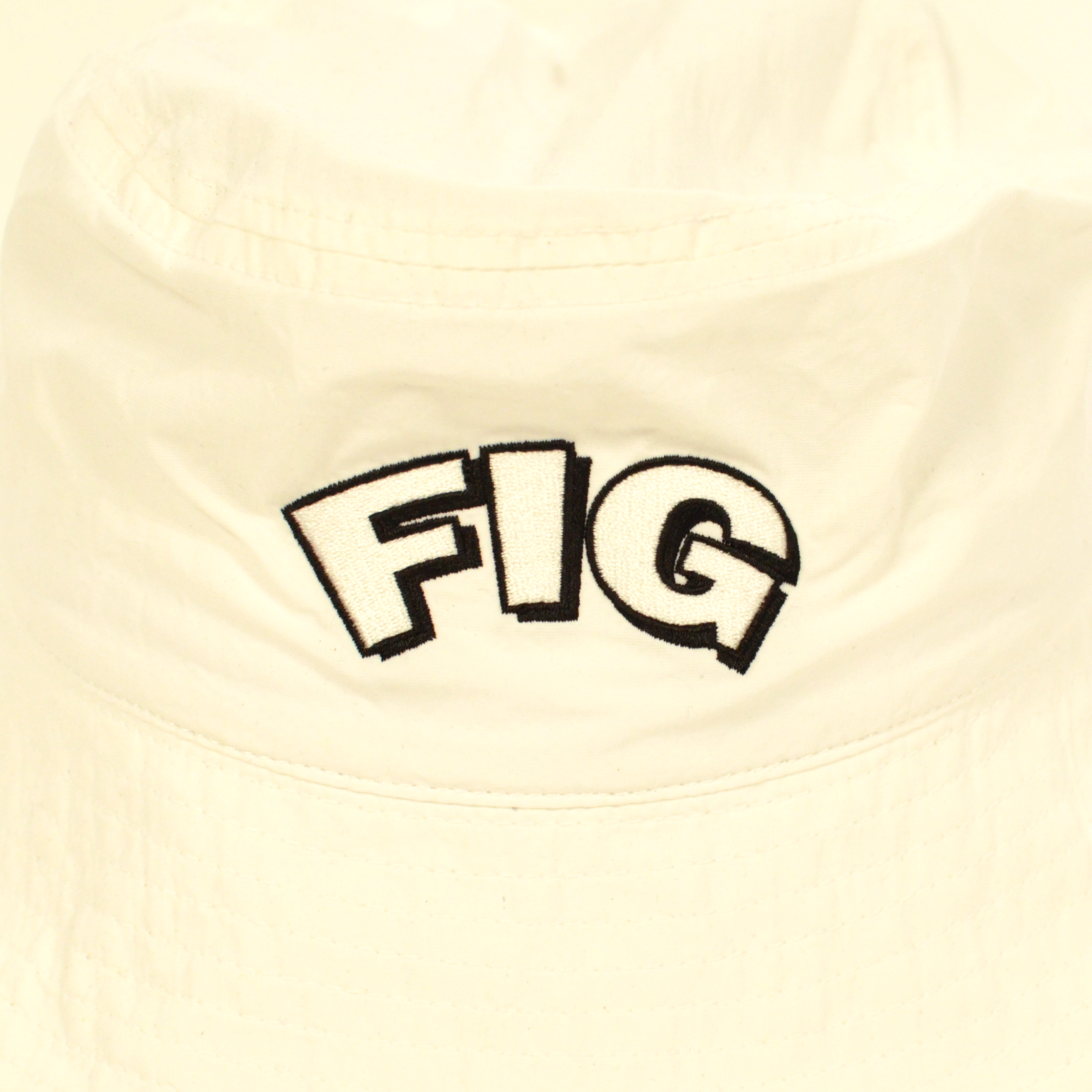 "FIG"LOGO HAT White