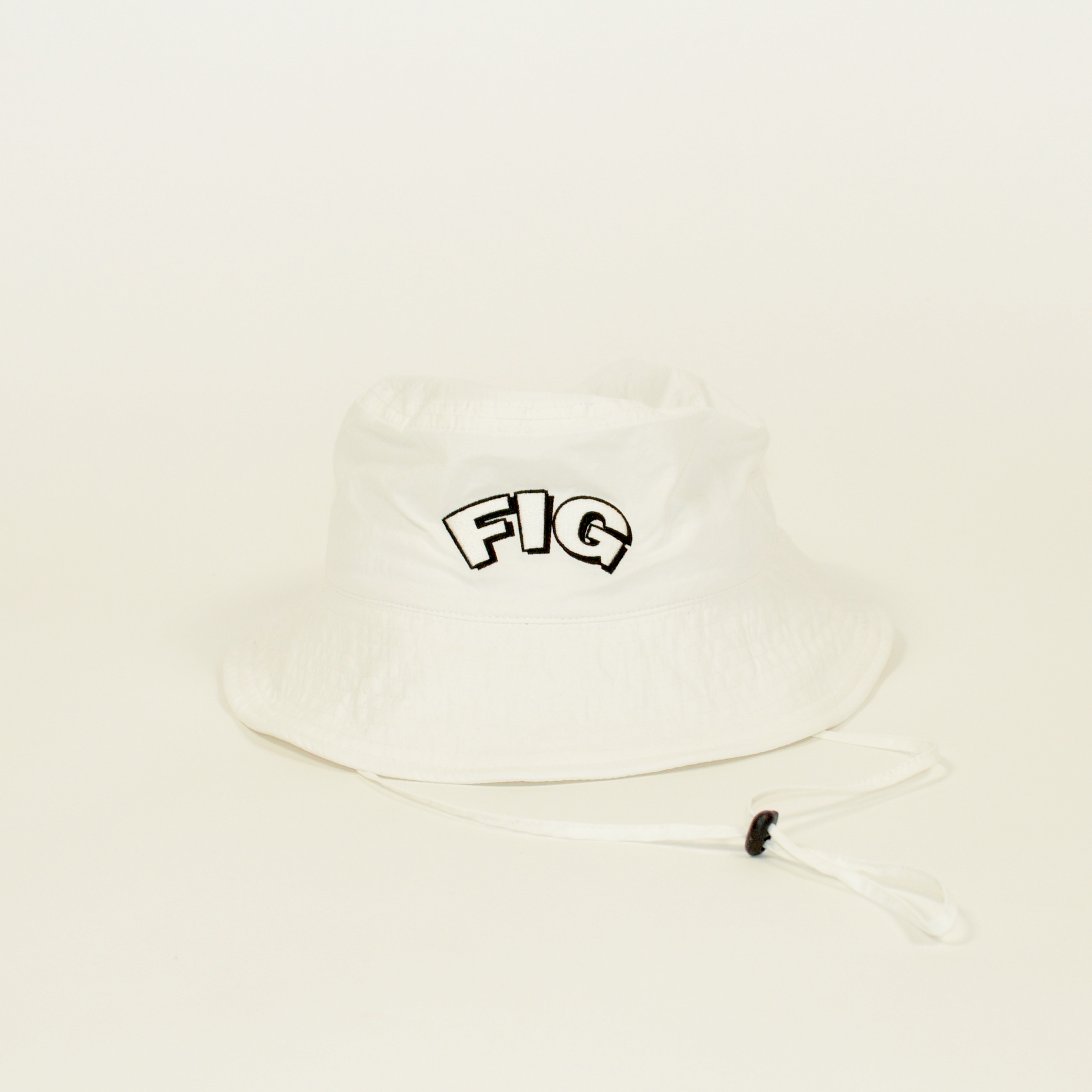 "FIG"LOGO HAT White