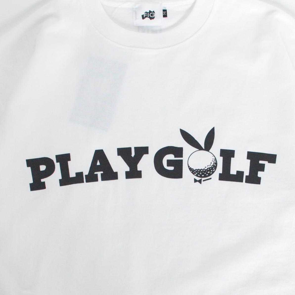 PLAY GOLF Big Tee White