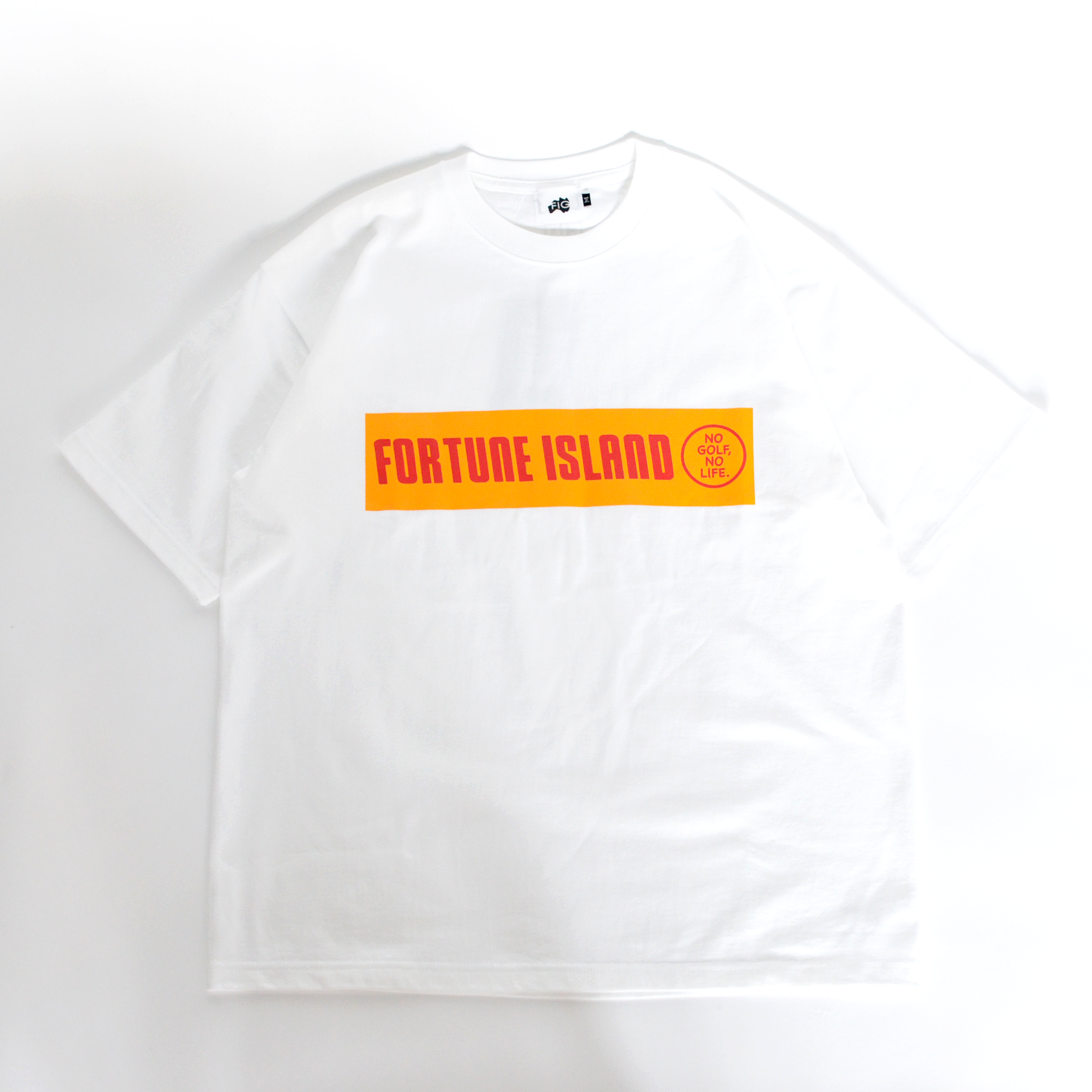No Golf No Life Big Tee White