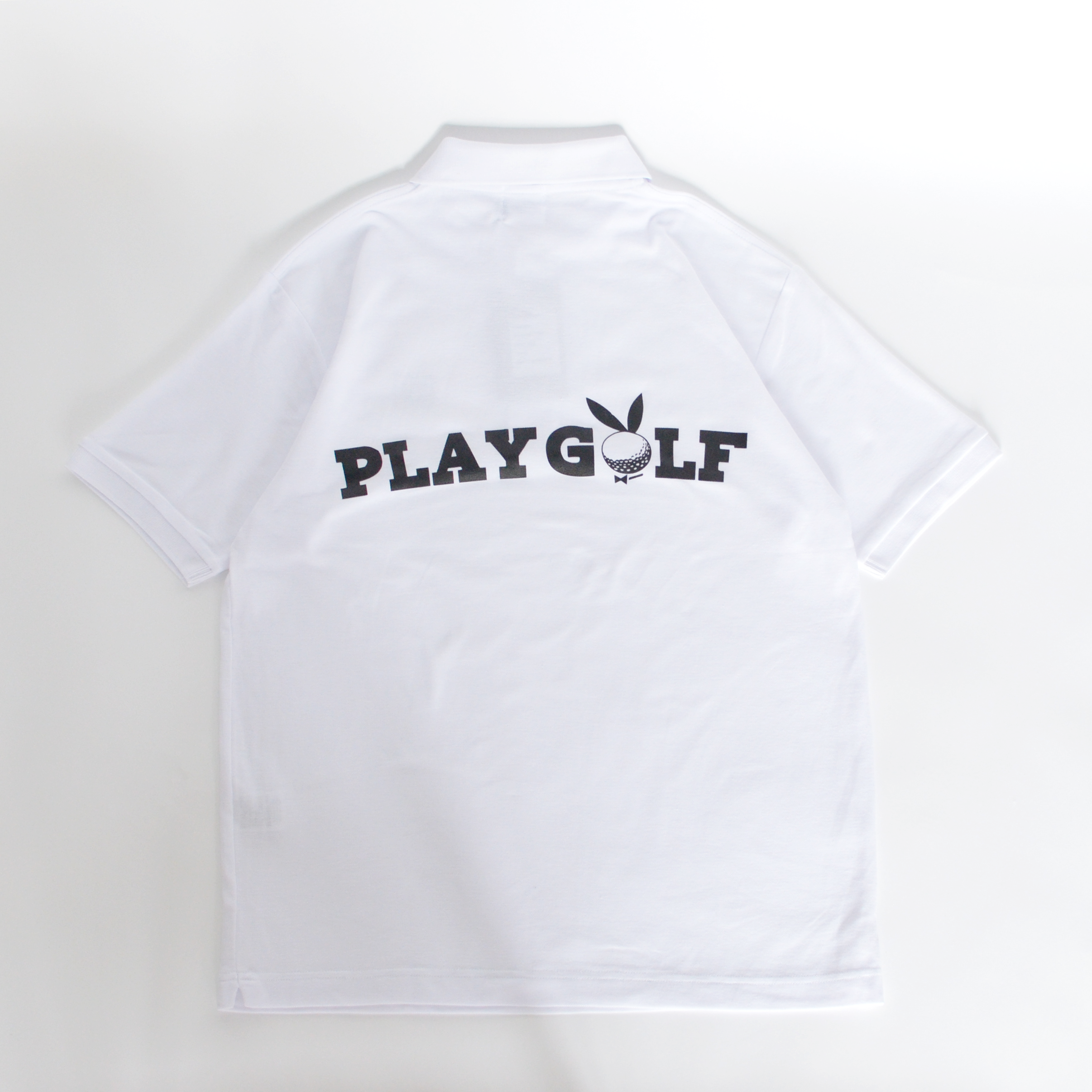 PLAY GOLF Polo White