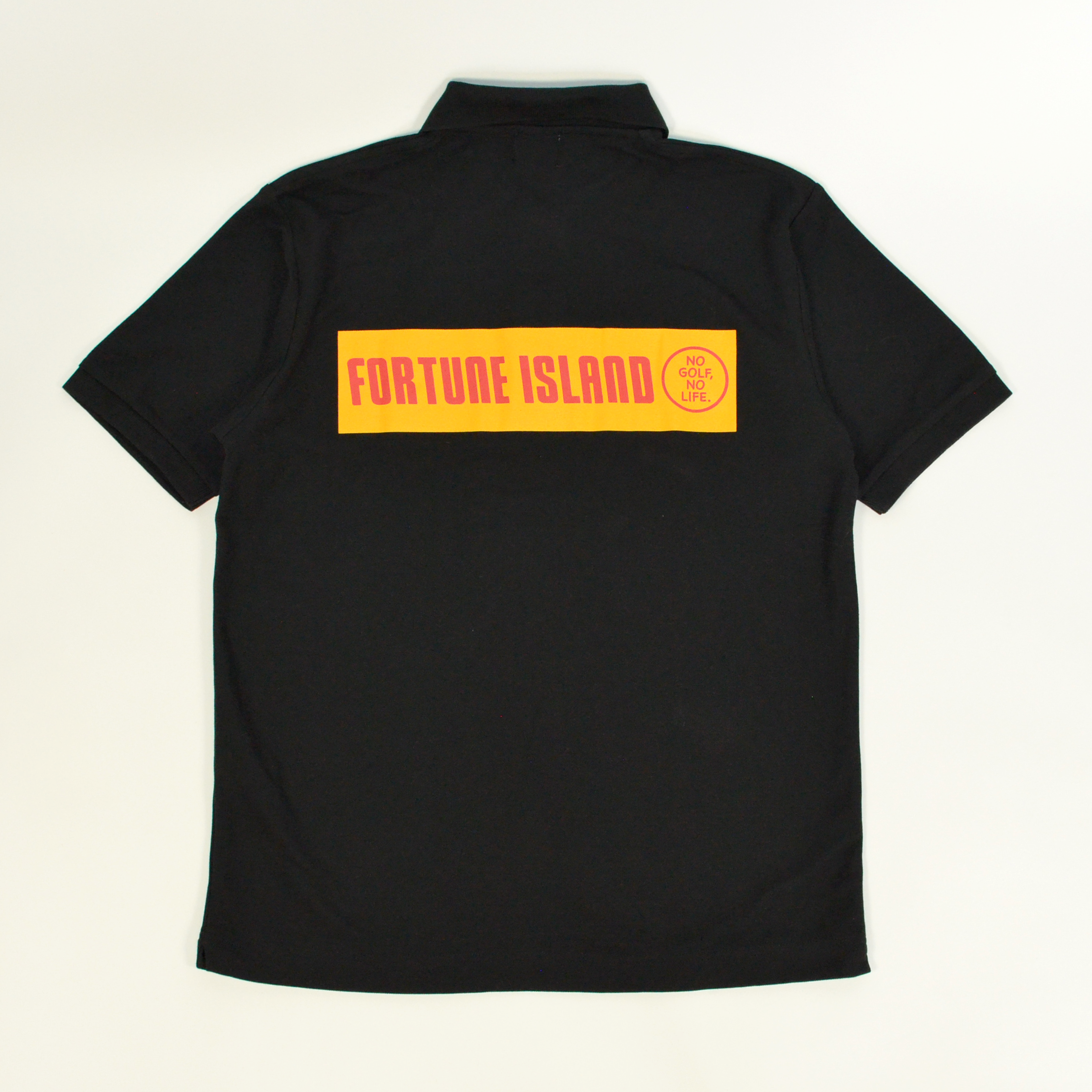 No Golf No Life Polo Black