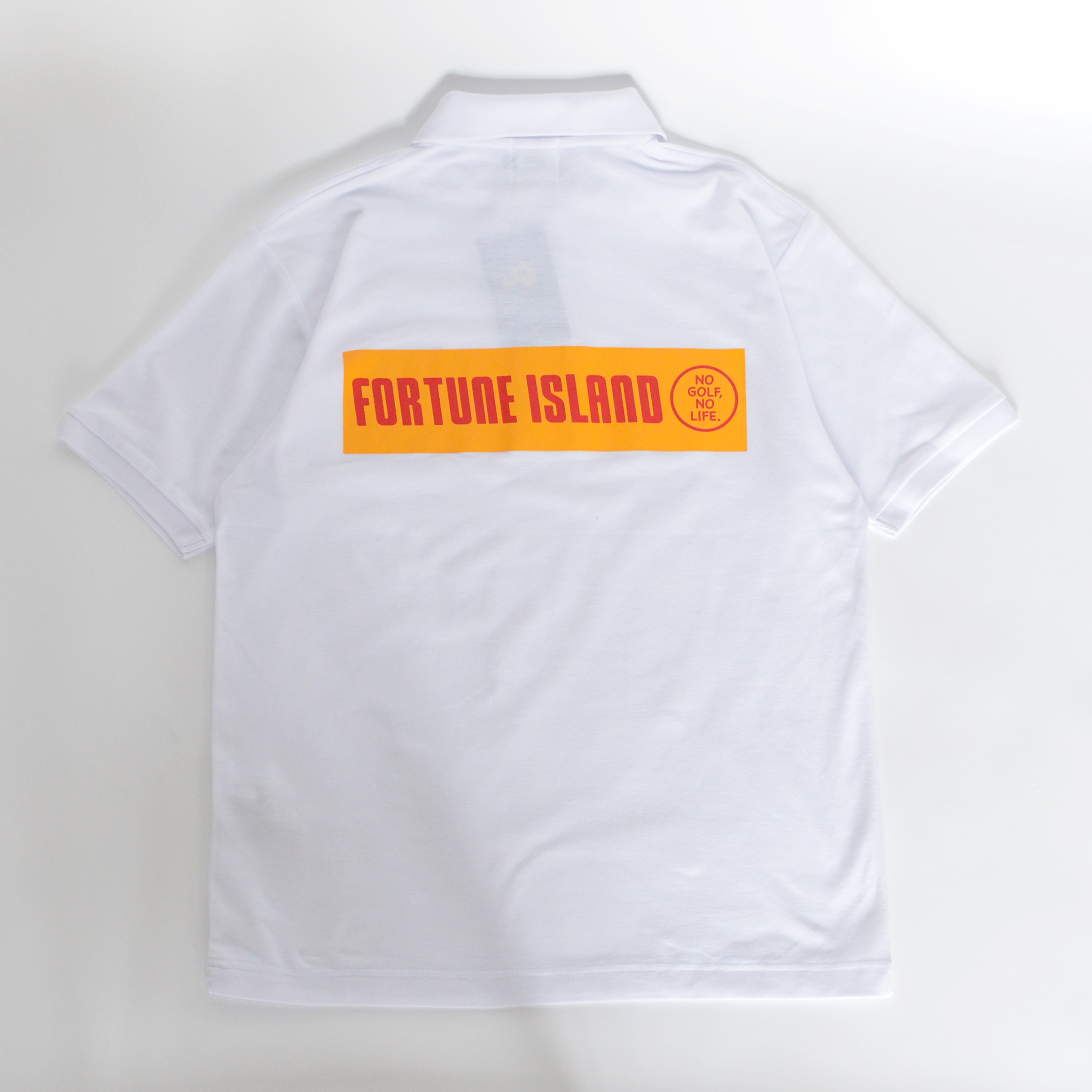 No Golf No Life Polo White