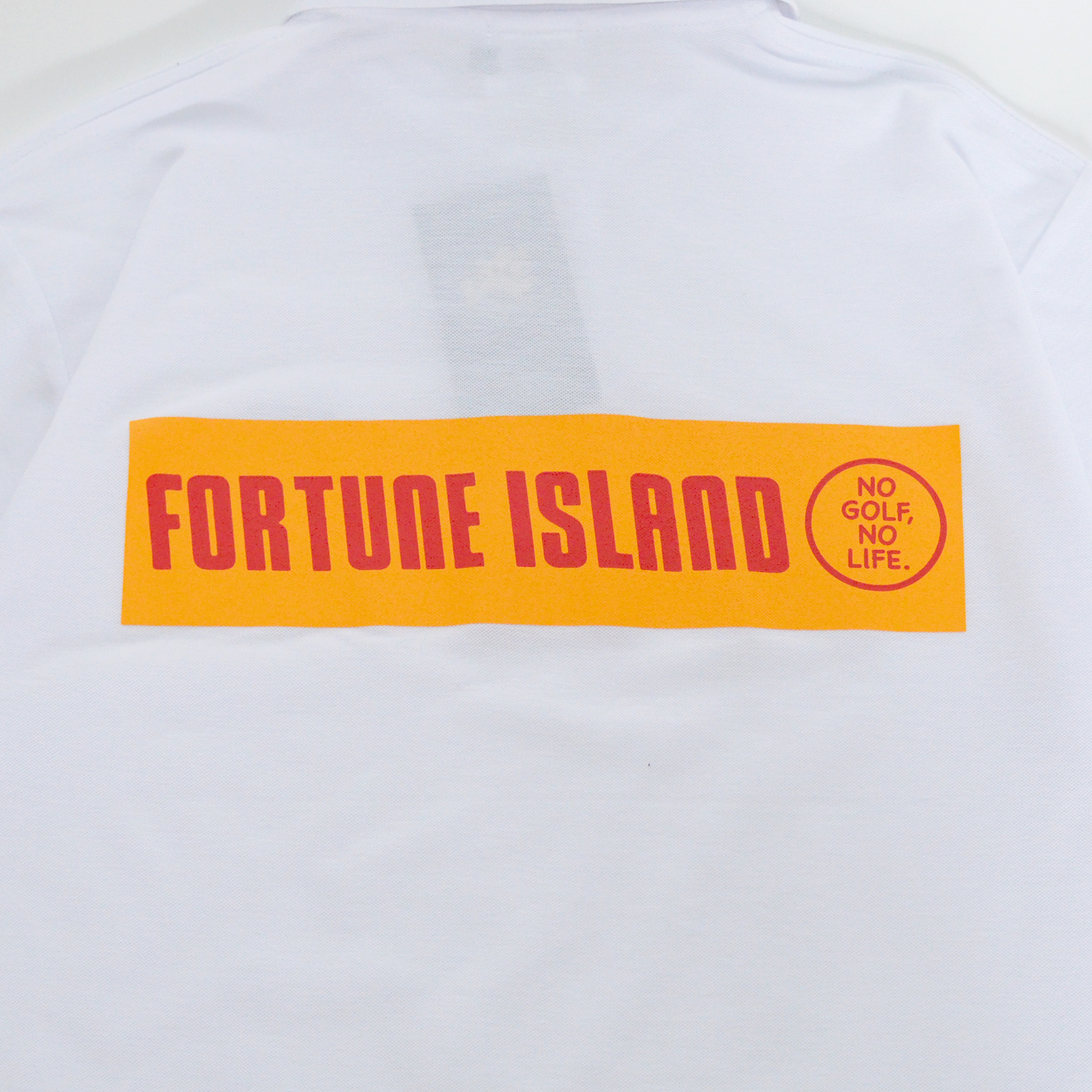 No Golf No Life Polo White