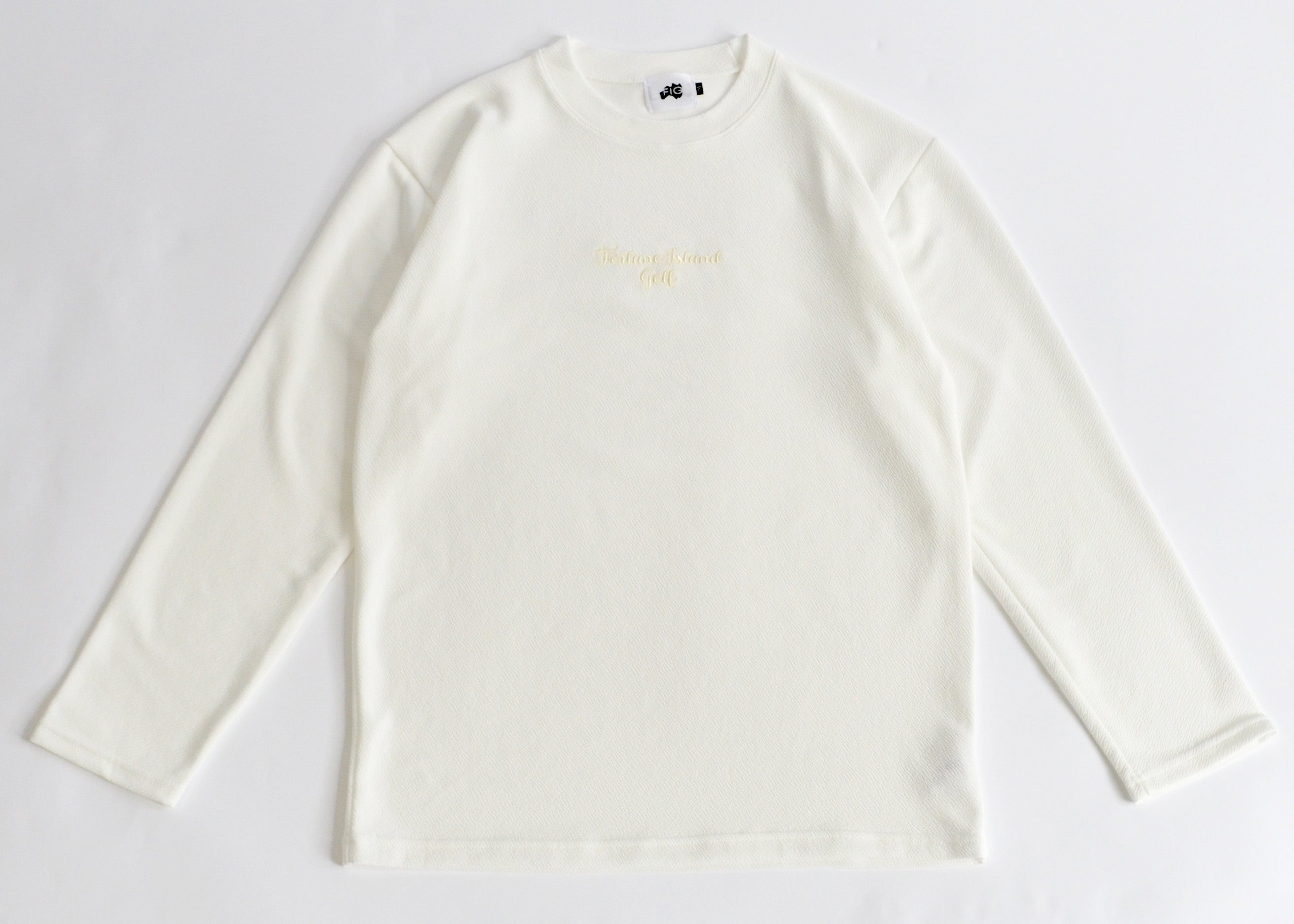 SMOOTH JERSEY L/S white