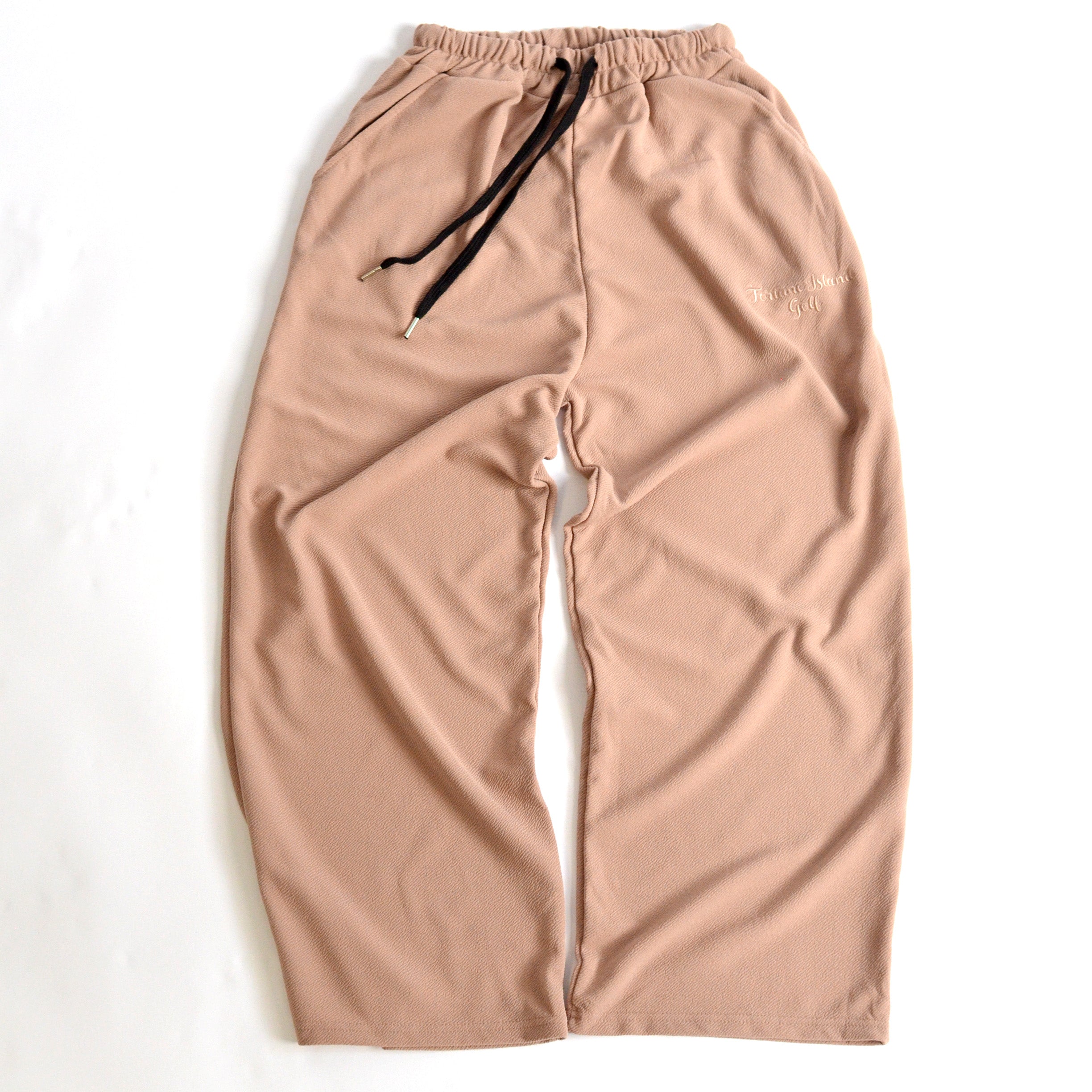 SMOOTH JERSEY PANTS Beige