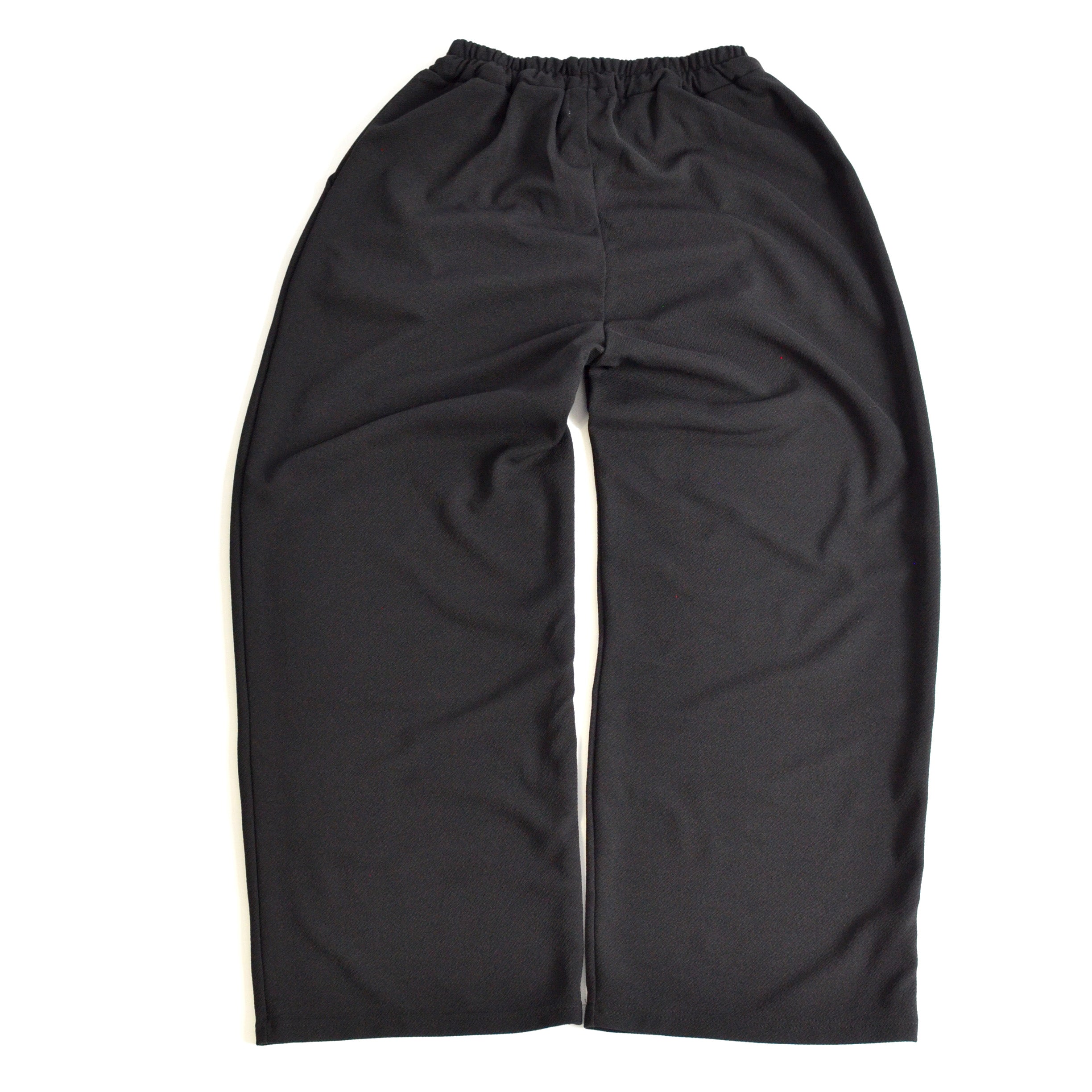 SMOOTH JERSEY PANTS Black