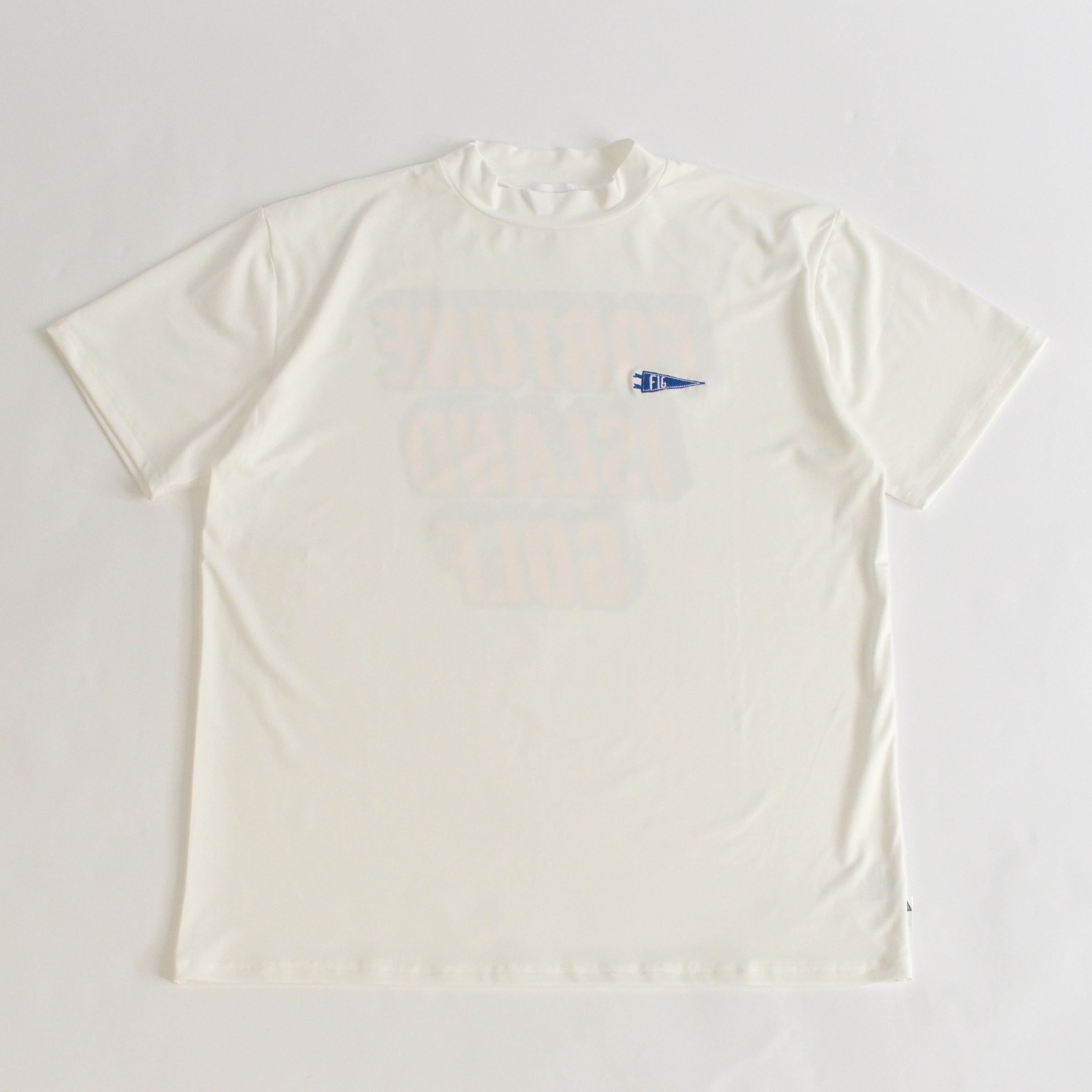 Impact short sleeve Mock Neck S/S Tee White